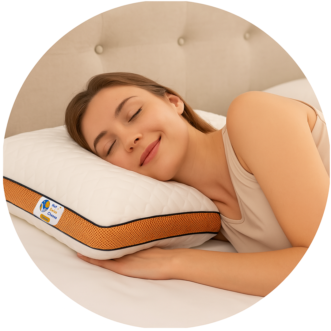 Talalay-Latex-Kissen - Luxuriös weich und atmungsaktiv 40x70cm Queen Size, mittelweich